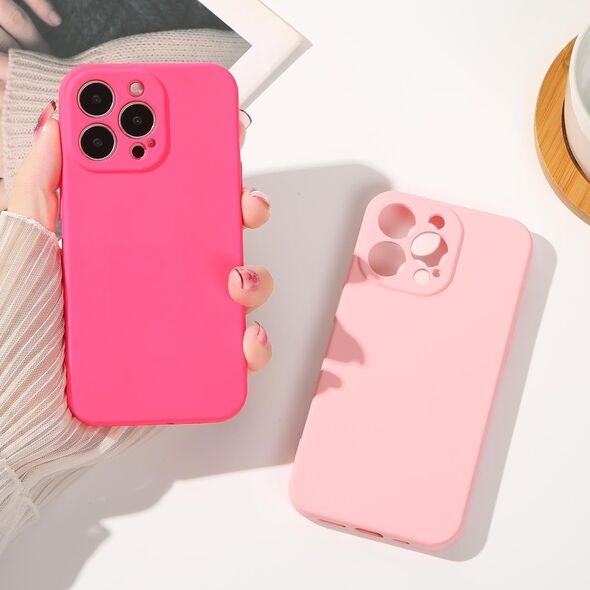 Hurtel SILICONE CASE ETUI IPHONE 14 PLUS SILIKONOWY POKROWIEC JASNONIEBIESKIE 12895243 9145576262320