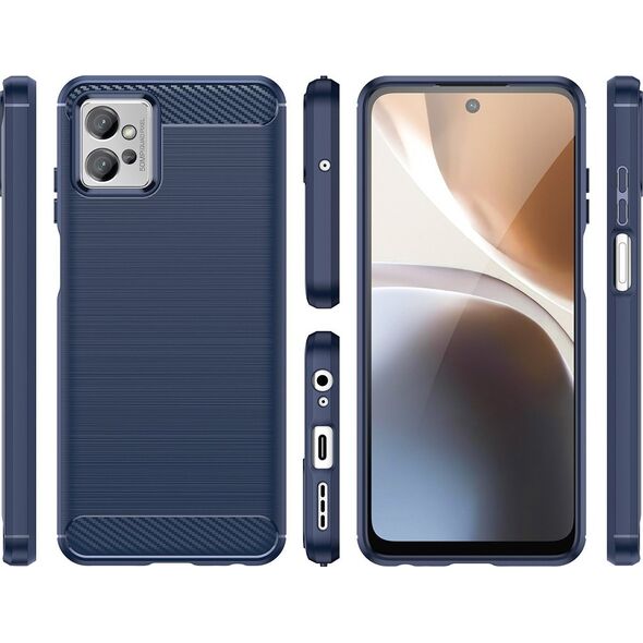 Hurtel CARBON CASE ETUI REALME NARZO 50 5G ELASTYCZNY SILIKONOWY KARBONOWY POKROWIEC CZARNE 12895246 9145576267530