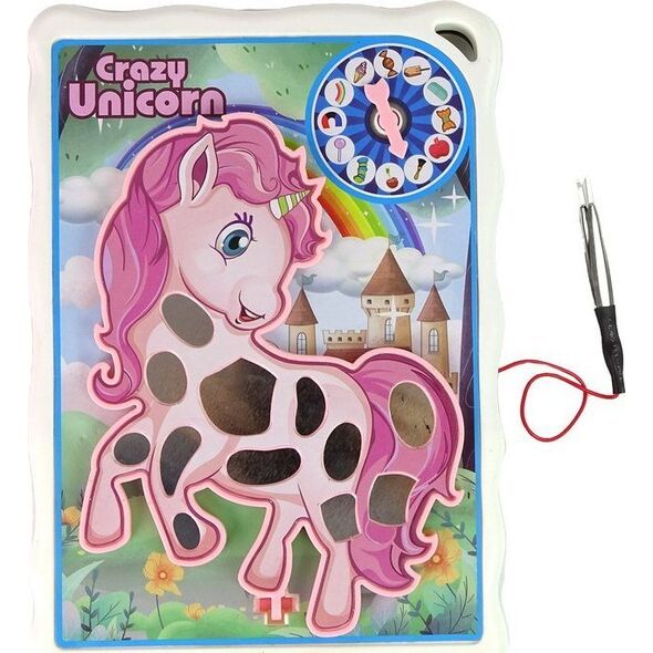 LeanToys Gra Zręcznościowa Szalony Jednorożec Plansza 12897290 5905323218338