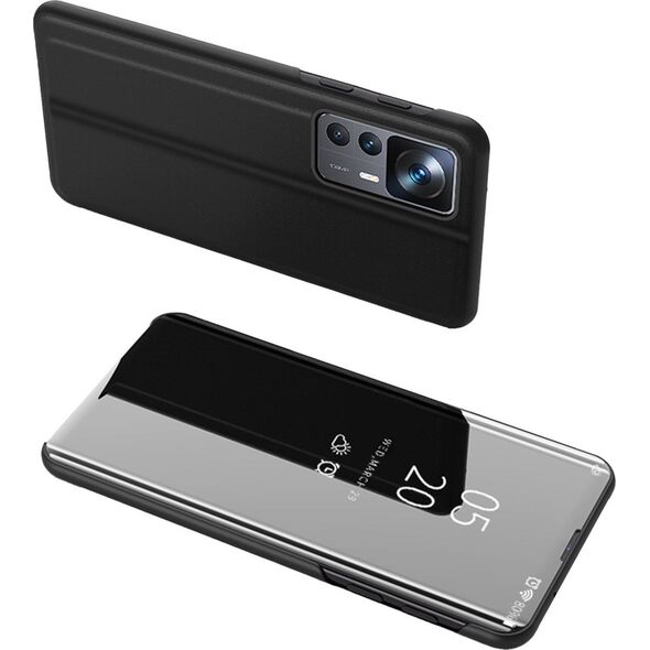 Hurtel CLEAR VIEW CASE ETUI XIAOMI 12T PRO / XIAOMI 12T POKROWIEC Z KLAPKĄ CZARNE 12901293 9145576269626