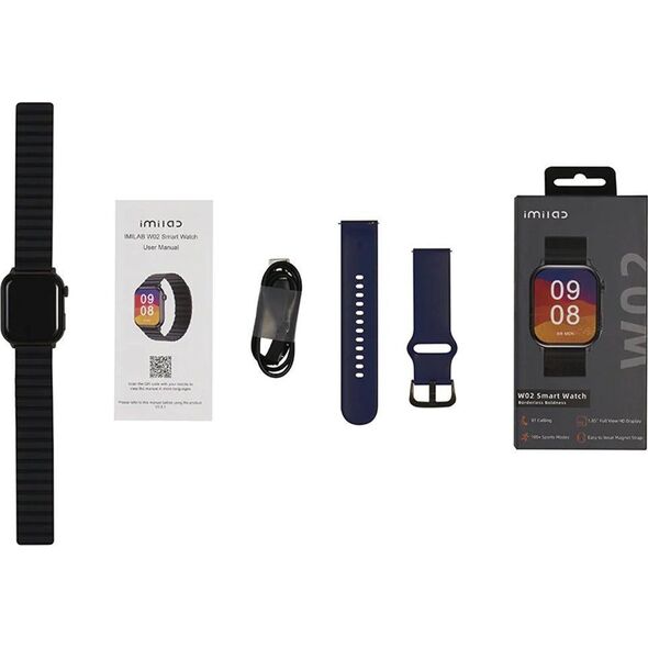 Smartwatch Imilab W02 Czarny  (IMISW02) 12907765 6971085312194