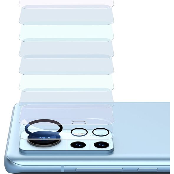 Baseus Folia na aparat Baseus Lens Protector Xiaomi 12 Pro 0.3mm przezroczysta [2 PACK] 12915473 6932172614874