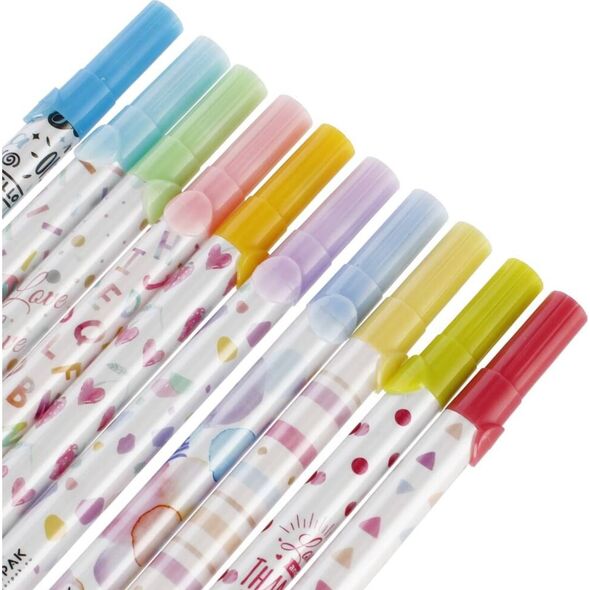 Starpak ZAKRESLACZ 10KOL PASTEL STK ETUI 12/144 12917081 5904335873726