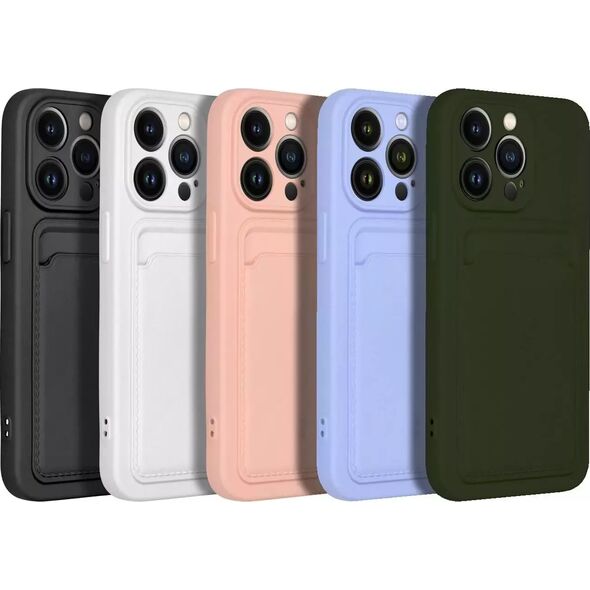 4kom.pl Futerał CARD CASE do IPHONE 14 PRO zielony 12927769 5903396164859