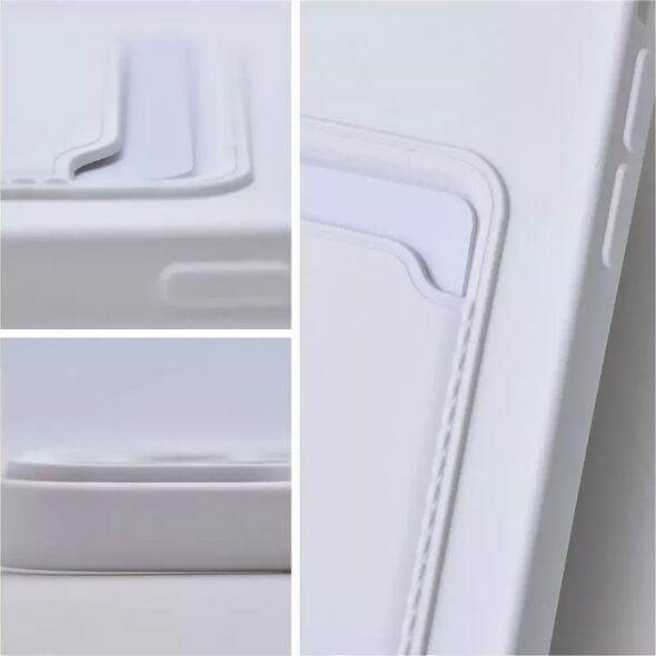 4kom.pl Futerał CARD CASE do SAMSUNG S23 Plus biały 12927794 5903396187506