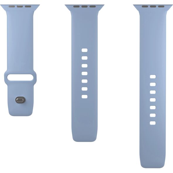 Puro Pasek PURO ICON Apple Watch 4/5/6/7/SE/8/Ultra 44/45/49mm (S/M & M/L) (Powder Blue) 12930674 8018417442476