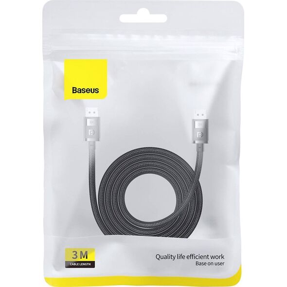 Kabel Baseus DisplayPort - DisplayPort 1.5m czarny (B00633706111-01) 12939318 6932172630317