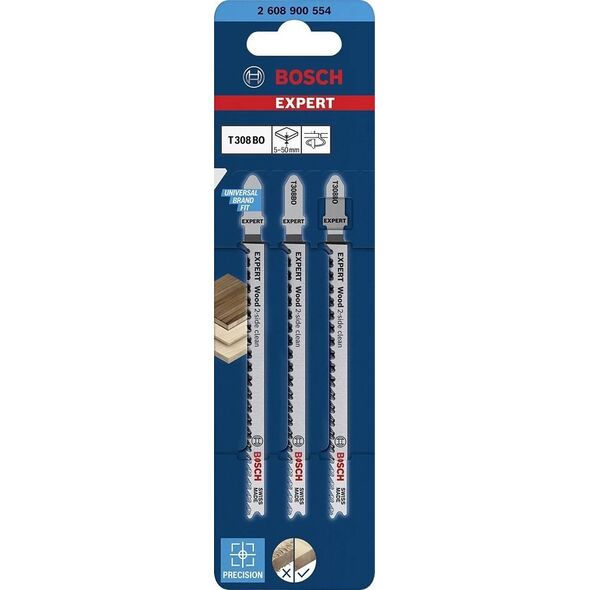 Bosch BOSCH BRZESZCZOT  T308BO /3szt. 12941646 4059952537788