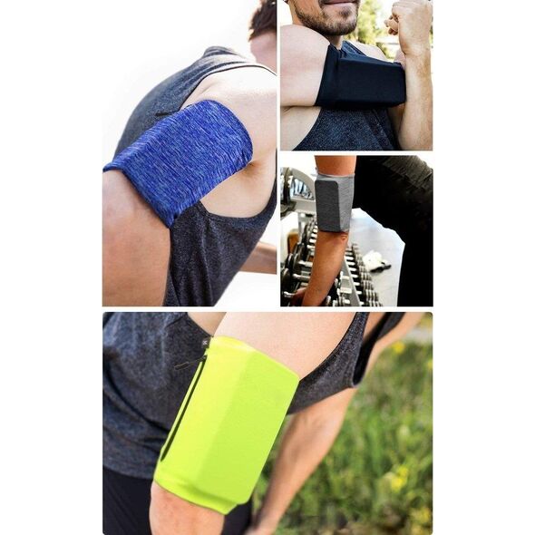 Hurtel ARMBAND DO BIEGANIA | OPASKA NA RAMIĘ NA TELEFON S NIEBIESKA 12942171 9145576257852