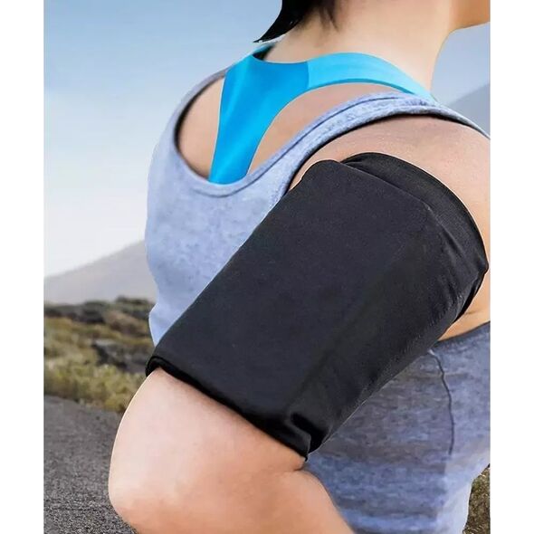 4kom.pl Armband do biegania | opaska na ramię na telefon S różowa 12942288 9145576257814