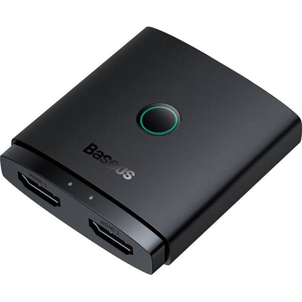 Adapter AV Baseus Adapter HDMI Baseus 2w1 z kablem 1m (czarny) 12944248 6932172631796