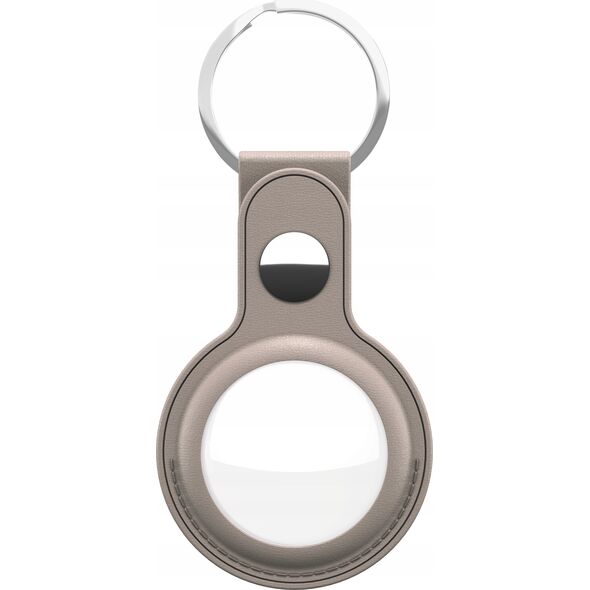 Class and Culture LLC KeyBudz AirTag Keyring - skórzane etui ochronne do AirTag (sandy beige) 12952592 810082990089
