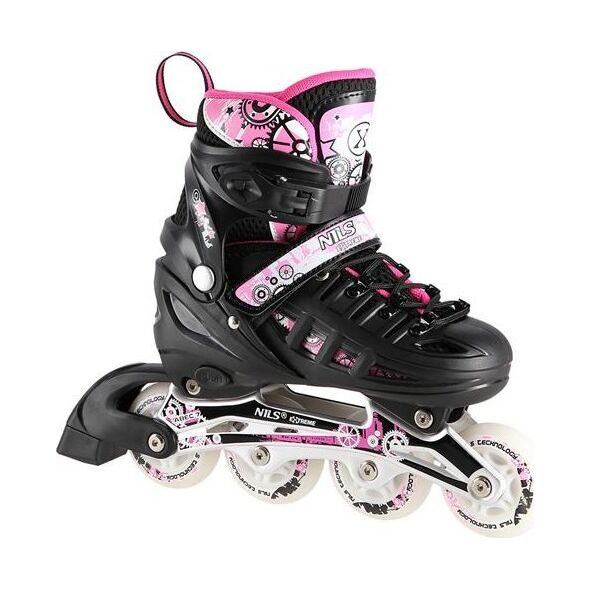 Rolki Nils Extreme NH10905 rekreacyjne regulowane różowe r. 35-38 12966993 5907695520156