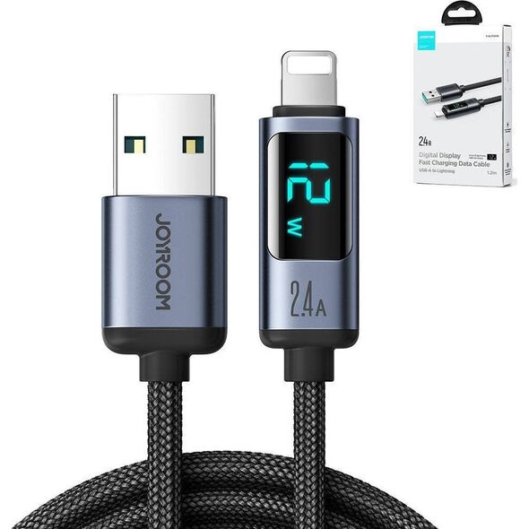 Kabel USB Joyroom USB-A - Lightning 1.2 m Czarny (S-AL012A16) 12971793 6956116750633