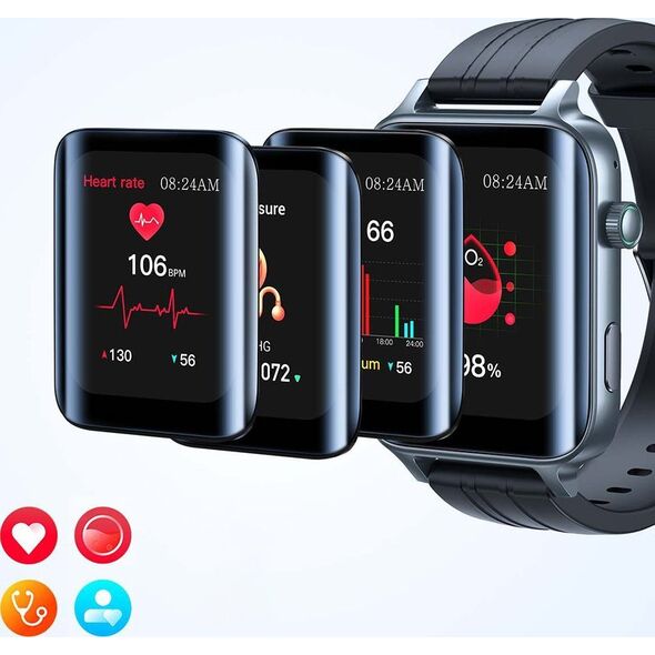Smartwatch Joyroom FT6 Fit-Life Czarny  (JR-FT6) 12971847 6956116756291
