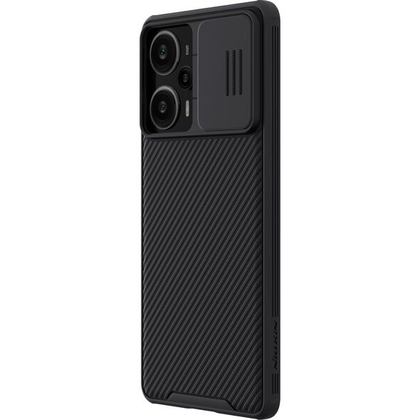 Nillkin Pancerne etui Xiaomi Redmi Note 12 Turbo / Xiaomi Poco F5 z osłoną na aparat Nillkin CamShield Pro Case - czarne 12982100 6902048264045