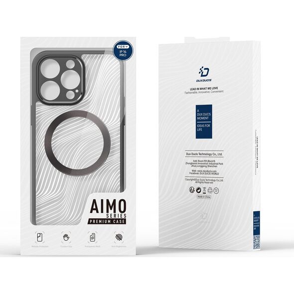 DUXDUCIS Etui Dux Ducis Aimo Mag MagSafe Apple iPhone 14 Pro czarne 12982127 6934913028162