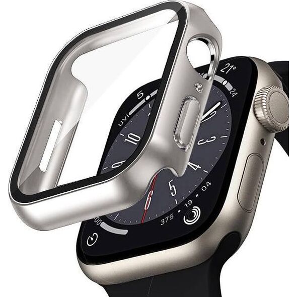 Crong Crong Hybrid Watch Case - Etui ze szkłem Apple Watch 40mm (Starlight) 12996237 5904310702836