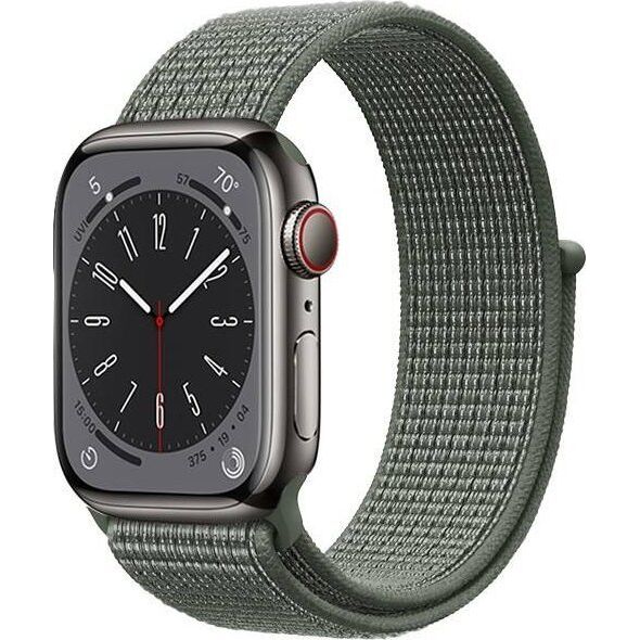 Crong Crong Nylon - Pasek sportowy do Apple Watch 42/44/45/49 mm (Military Green) 12996248 5904310703000