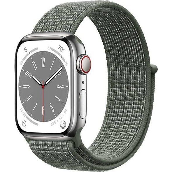 Crong Crong Nylon - Pasek sportowy do Apple Watch 42/44/45/49 mm (Military Green) 12996248 5904310703000