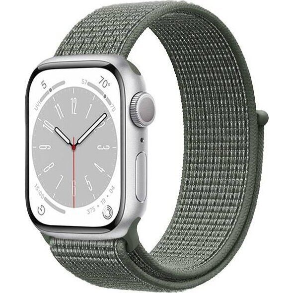 Crong Crong Nylon - Pasek sportowy do Apple Watch 42/44/45/49 mm (Military Green) 12996248 5904310703000
