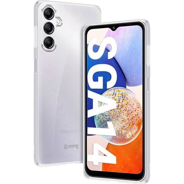 Crong Crong Crystal Slim Cover - Etui Samsung Galaxy A14 5G (przezroczysty) 12996259 5904310702782