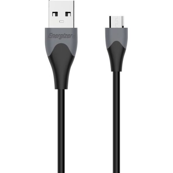 Kabel USB Energizer USB-A - microUSB 1.2 m Czarny (C610MGBK) 12996289 3492548230600