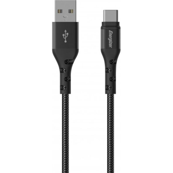Kabel USB Energizer USB-A - USB-C 2 m Czarny (C520CKBK) 12996294 3492548231805