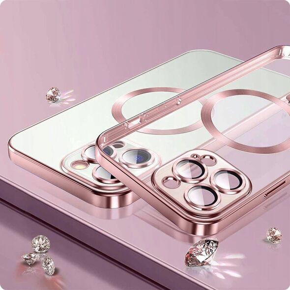 Tech-Protect Etui IPHONE 13 Tech-Protect MagShine złoto-różowe 13001844 9490713935491