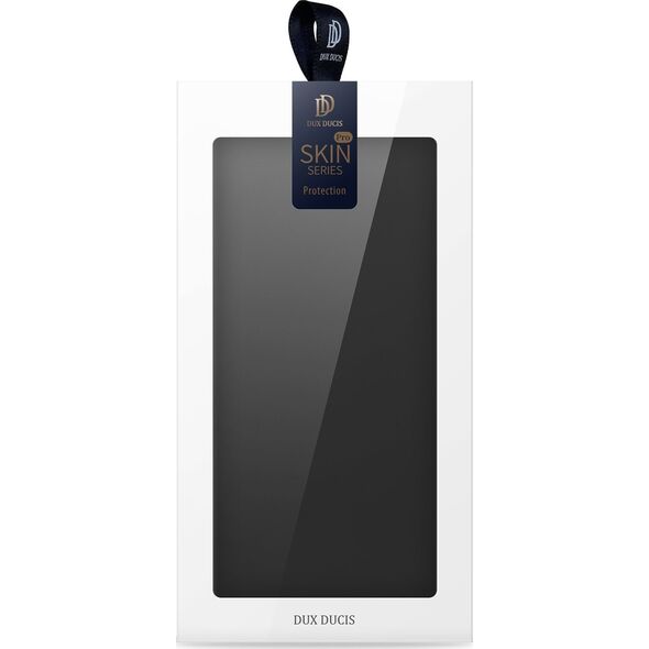 Dux Ducis Etui do iPhone 15 Pro Max pokrowiec z klapką i portfelem Dux Ducis Skin Pro - czarne 13001908 6934913025444