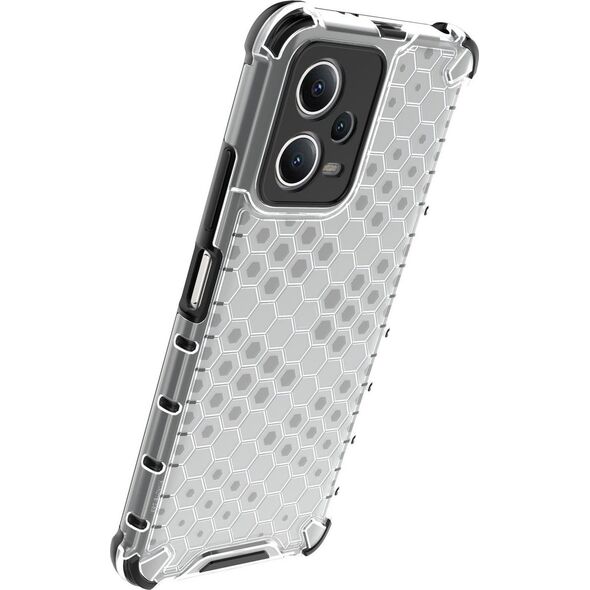 Hurtel Honeycomb etui do Xiaomi Redmi Note 12 5G / Poco X5 5G pancerny hybrydowy pokrowiec niebieskie 13002043 9145576277706