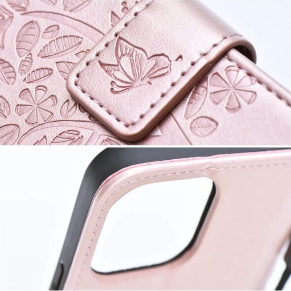 OEM WYP KABURA MEZZO BOOK DO XIAOMI MI 11 LITE 5G / MI 11 LITE LTE ( 4G ) / MI 11 LITE NE DRZEWO ZŁOTY RÓŻ 13002146 5903396136719