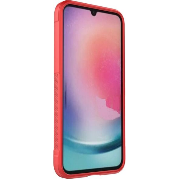 Hurtel Magic Shield Case etui do Samsung Galaxy A24 4G elastyczny pancerny pokrowiec czerwone 13002331 9145576277591