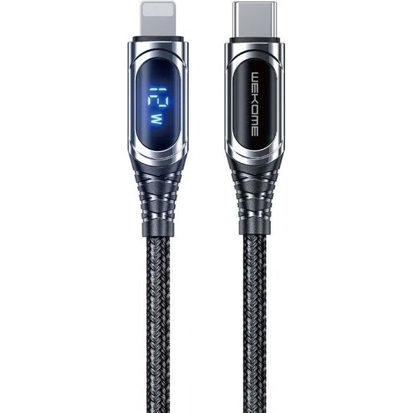 Kabel USB Wekome USB-C - Lightning 1 m Czarny (WK-WDC-167) 13026876 6941027630419