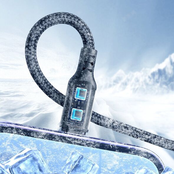 Kabel USB Joyroom USB-A - 2x USB-C + Lightning + microUSB 1.2 m Czarny (JYR777) 13027085 6956116758622