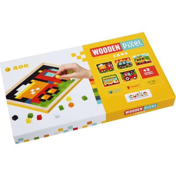 Maksik Mozaika drewniana Wooden Pixel Auta 14903 Cubika 13030604 4823056514903