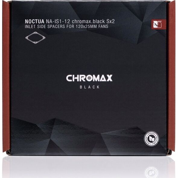 Noctua Noctua NA-IS1-12 Sx2 Ramki dystansowe chromax.black 120mm 13040465 9010018201451