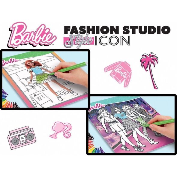 Lisciani LISCIANI BARBIE SKETCH BOOK STYLE ICON FASHION STUDIO 13048230 9788833512839
