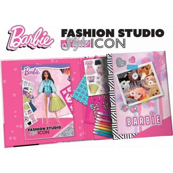 Lisciani LISCIANI BARBIE SKETCH BOOK STYLE ICON FASHION STUDIO 13048230 9788833512839