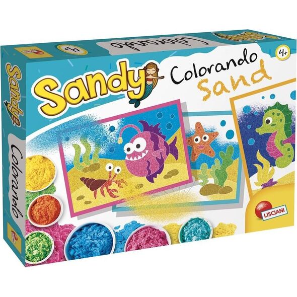 Lisciani LISCIANI SANDY COLORANDO! KOLOROWANIE PIASKIEM 13048243 8008324097494