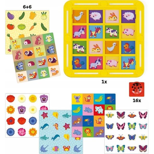 Quercetti QUERCETTI FANTAMEMO BIEDRONKA 13048297 8007905010518