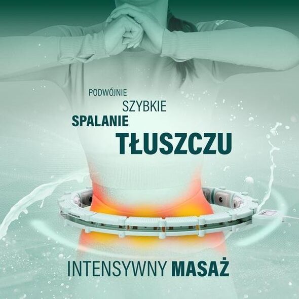HMS HHM14 HULA HOP GREEN Z MAGNESAMI I OBCIĄŻNIKIEM + LICZNIK HMS 13050570 5907695552577