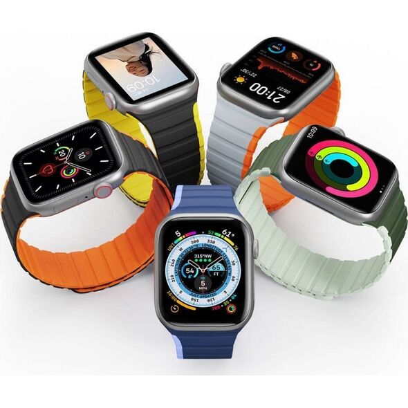 DUXDUCIS Pasek magnetyczny Dux Ducis Strap (LD Version) Apple Watch 4/5/6/7/SE/8 40/41mm niebieski 13059868 6934913027875