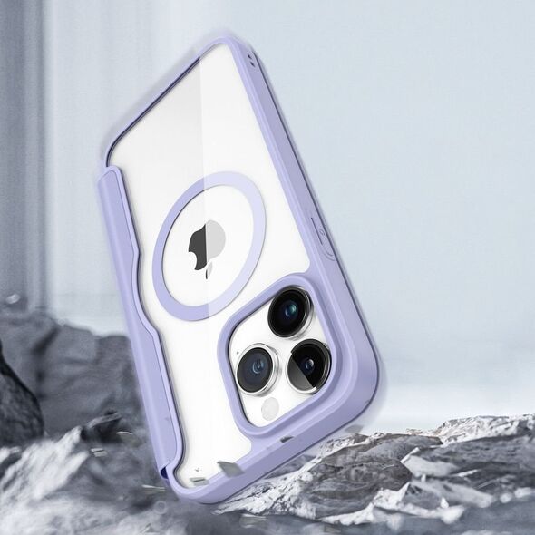 DUXDUCIS Etui Dux Ducis Skin X Pro MagSafe Apple iPhone 15 Pro Max fioletowe 13087025 6934913025284