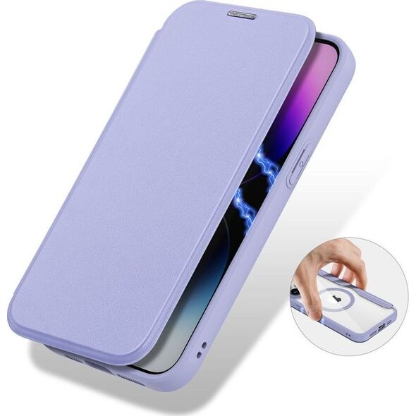 DUXDUCIS Etui Dux Ducis Skin X Pro MagSafe Apple iPhone 15 Pro Max fioletowe 13087025 6934913025284
