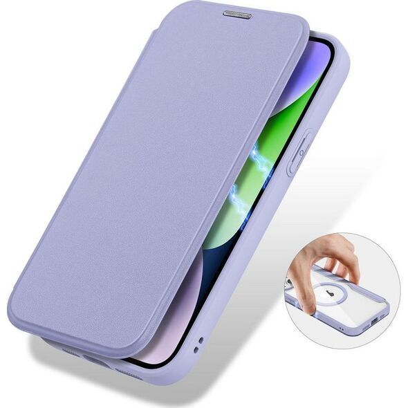 DUXDUCIS Etui Dux Ducis Skin X Pro MagSafe Apple iPhone 15 Plus fioletowy 13087031 6934913025222