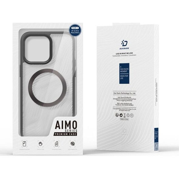 DUXDUCIS Etui Dux Ducis Aimo Mag MagSafe Apple iPhone 15 Pro Max czarne 13087730 6934913025062
