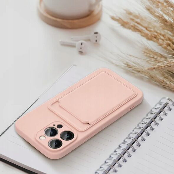 OEM Futerał CARD CASE do IPHONE 11 różowy 13087772 5903396153693
