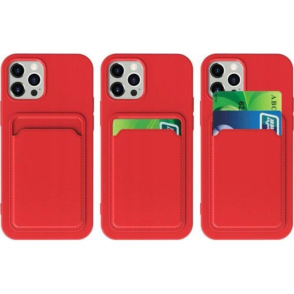 OEM Futerał CARD CASE do IPHONE 11 różowy 13087772 5903396153693