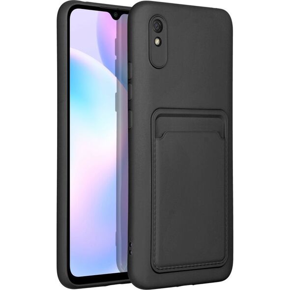 OEM Futerał CARD CASE do XIAOMI Redmi 9A / 9AT czarny 13087796 5903396153686